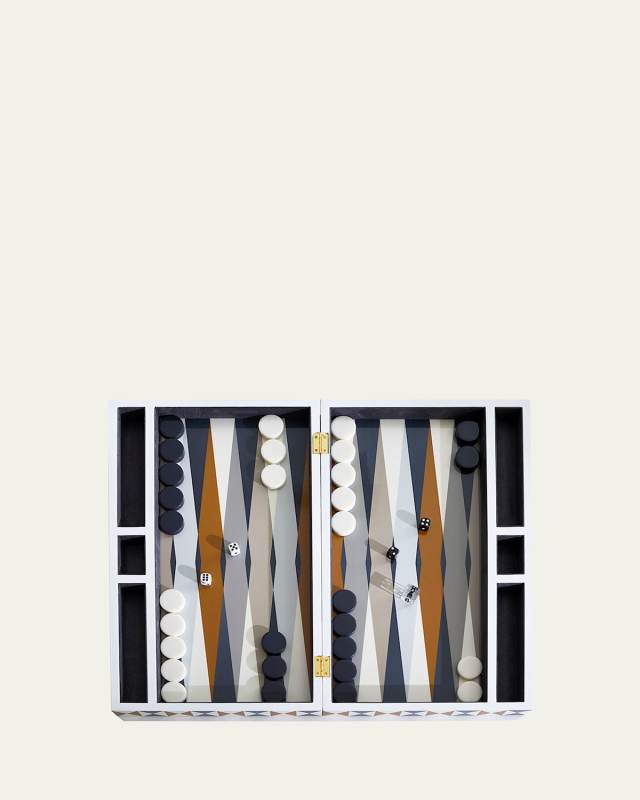 Bowtie Backgammon Set